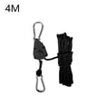 thumbnail image 1 of 4M Adjustable Lanyard Hanging For Tent Rope Hanger Pulley Lifting Pulley Hook, 1 of 6