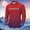 Watermelon Red-2, variant on Men's 250th Anniversary USA Shirt Art Print Hawaiian America 250 Flag Printed Button Down T-Shirt 1776, 2026 Patriotic Tee