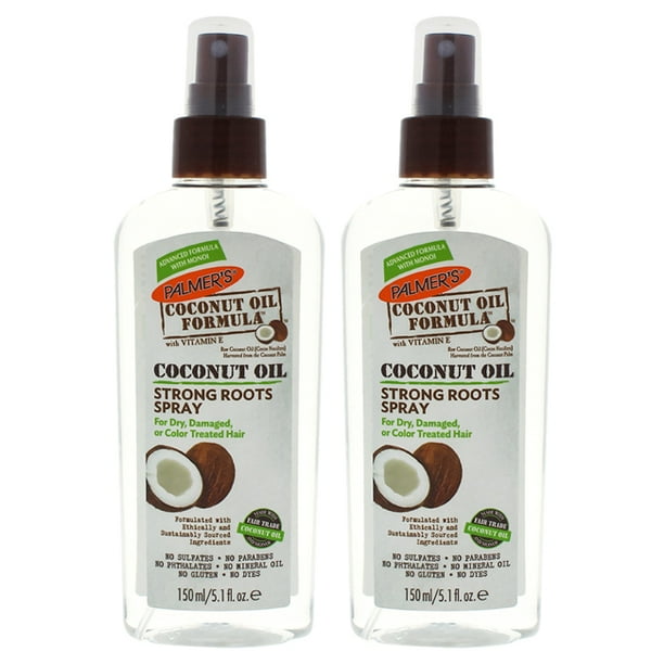 Coconut Oil Strong Roots Spray Pack of 2 by Palmers for Unisex 5.1