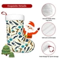 thumbnail image 5 of Disketp Fathers day Christmas Stockings, Xmas Stocking for Family Holiday Season Décor, Personalized Holiday Indoor Decorations, 5 of 7