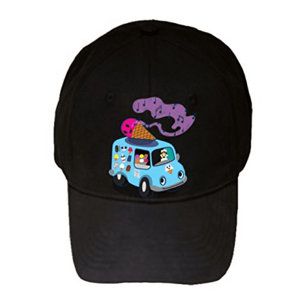 Ice Cream Truck Funny Ice Cream Cone Singing 100 Cotton Adjustable Hat Walmart Com Walmart Com