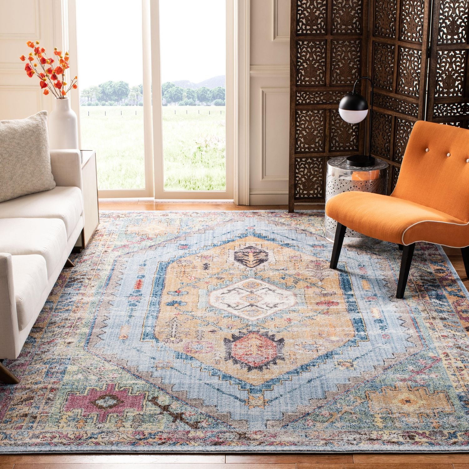 SAFAVIEH Bristol Leola Traditional Area Rug