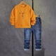 thumbnail image 2 of Odeerbi 2-11 Años Niños Niñas Conjuntos Sudaderas Cuello Redondo Niños Sudadera Cuello Redondo Manga Larga Pantalones Vaqueros Conjuntos, 2 of 9