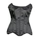 thumbnail image 1 of Camisola moldeadora de cintura con lazo sin espalda de color sólido estilo mujer moda poliéster top, 1 of 3