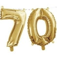 thumbnail image 1 of Creative Party Ribbon 70 Years Foil Balloon, 1 of 1