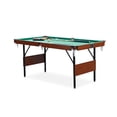 thumbnail image 2 of RACK Crux 55 in Folding Billiard/Pool Table (Green), 2 of 9
