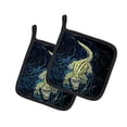 thumbnail image 2 of Gator Down Alligator Pair of Pot Holders 7.5 in x 7.5 in, 2 of 2