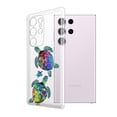 thumbnail image 2 of WIRESTER Transparent Soft Gel TPU Clear Case Slim Protective Cover for Samsung Galaxy S23 Ultra 6.8" 2023 (NOT FIT Galaxy S23 6.1" 2023 / S23+ / S23 Plus 6.6" 2023), Clear Sea Turtles Family, 2 of 3
