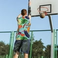 thumbnail image 5 of Sikiie Vegetable Basketball Jersey Reversible Men's Mesh Athletic Sports Shirts Training Practice S-4XLLarge, 5 of 6