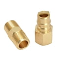 thumbnail image 2 of Brass Propane Adapter Gas Quick Connector Fitting for Use Pressure Propane, 2 of 4