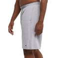 thumbnail image 2 of Champion OXFORD GREY Men's Big & Tall Standard-Fit Jersey-Knit 9" Shorts, US 2XB, 2 of 3