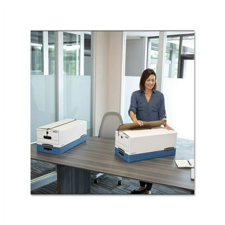 LIBERTY Heavy-Duty Strength Storage Boxes, Legal Files, 15.25 LIBERTY Heavy-Duty Strength Storage Boxes, Legal Files, 15.25