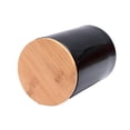 thumbnail image 3 of Canister Mainstays Liso con Tapa de Bambú de 750 ml Negro, 3 of 3