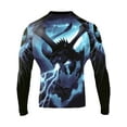 thumbnail image 1 of Raven Fightwear Men's Storm Dragon Rash Guard MMA BJJ Black, 1 of 3