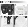 thumbnail image 4 of Tailgate Door Liftgate Lock Actuator Lock Trunk Latch Actuator for Fiat 500 for Abarth Hatchback, 4 of 7