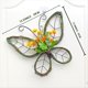 thumbnail image 3 of de Puerta de , en Forma de Mariposa de Granja con Coronas Artificiales de para Decoración del Hogar, Ventana de Puerta Delantera, 3 of 5
