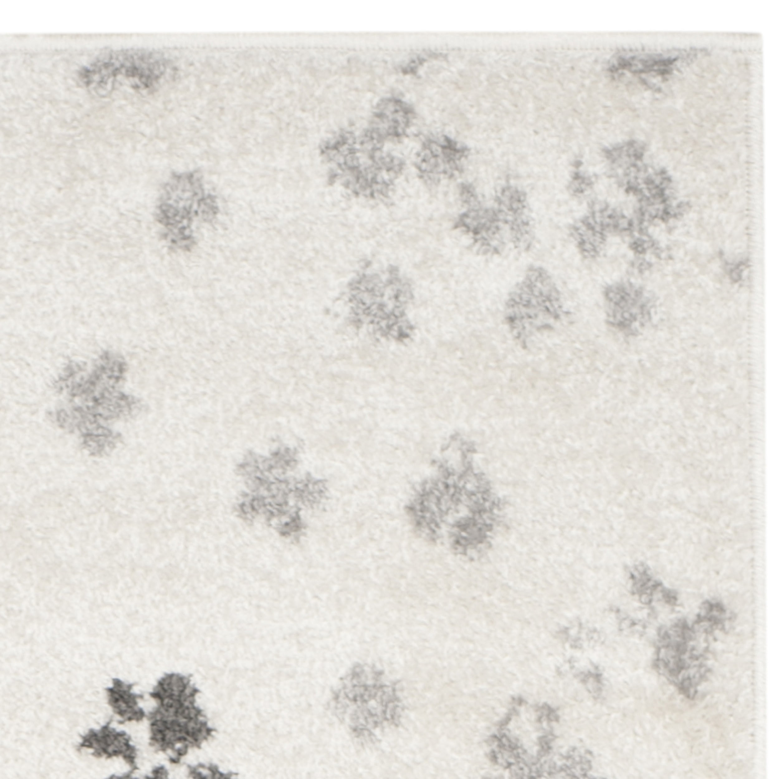 SAFAVIEH Adirondack Jermaine Floral Runner Rug, Ivory/Purple, 2'6" x 8'
