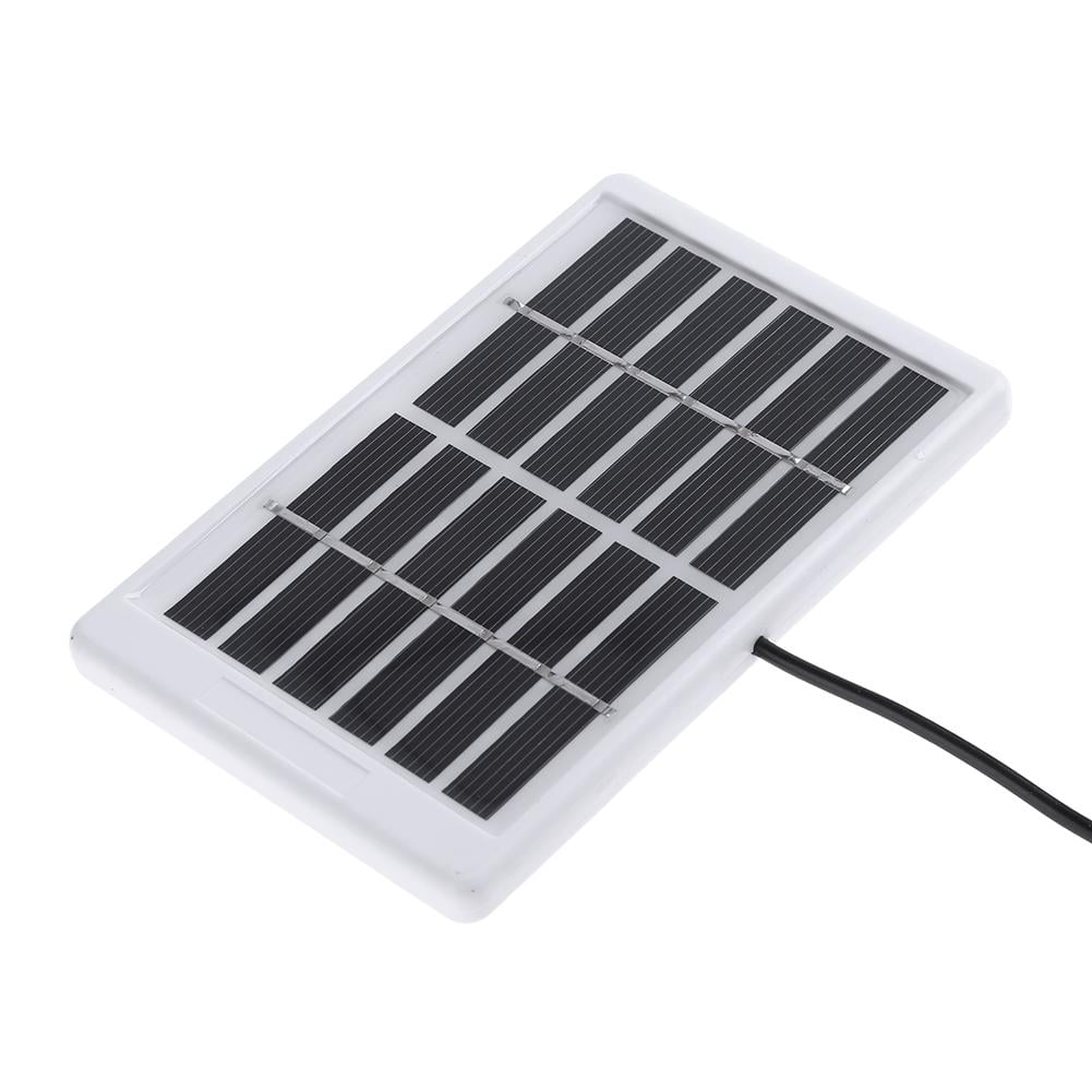 Jmtresw 6V 1.2W Controller Solar Panel Portable DC Interface for Home  Electric Appliance