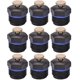 thumbnail image 1 of 9 Pcs Garden Misting Nozzles 1/2" Adjustable Garden Lawn Water Spray Misting Nozzle 360-rotating Agricultural Lawn Watering, 1 of 4