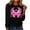 Black, variant on CLOISE Breast Cancer Blouses Women Long Sleeve Crewneck Tshirts Butterfly Ribbon Pink Breast Cancer Awareness Tee Shirts Cute Comfy Shirts Cancer Fight Clothes Army Green XL