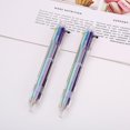 thumbnail image 5 of 6-Pack 6 in 1 Multicolor Ballpoint Pens, 0.5mm Retractable Ballpoint Pens, Multicolor Ink Pens, 5 of 5