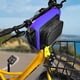 thumbnail image 4 of Waterproof bicycle frame, tube bag, down tube bag, frame bag, large capacity, yellow front bicycles, 4 of 5