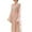 Pink, variant on Npasoilc Robes For Women Casual Bathrobe Long Robes Trendy V Neck Full Length Sleepwear Loungewear Pajamas Housecoats Nightgown Sexy Robe Satin Robe