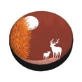 thumbnail image 3 of 15'' Red Night Forest Tire Cover, Universal Spare Wheel Covers, Dust-Proof, Water-Proof, Sun-Proof and Corrosion-Proof, 3 of 9