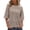 Brown, variant on Women’s Blouses Tops Short Sleeve Knit Crochet Sweater Lightweight Pullover Crewneck for Spring Summer