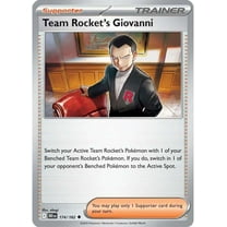 Pokemon Destined Rivals Uncommon Team Rocket's Giovanni #174