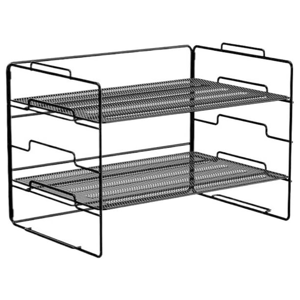 Organizador de archivos de malla, archivador colgante de escritorio, organizador de documentos, organizador de archivos de escritorio