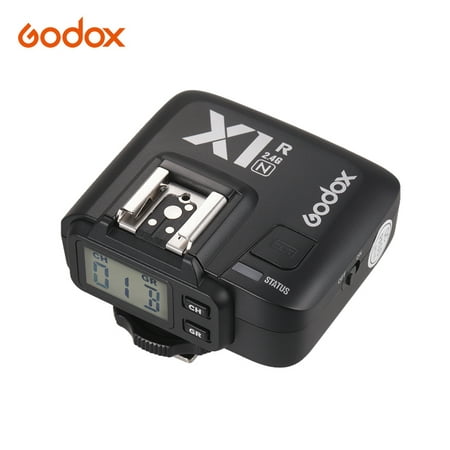 Godox X1R-N TTL 2.4G Wireless Flash Trigger Receiver for Nikon DSLR Camera for X1N (Best Flash Trigger For Nikon)