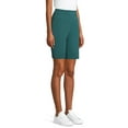 thumbnail image 6 of Time and Tru Women's Millennium Bermuda Shorts, 6 of 6