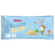 Malt-O-Meal Crispy Rice Cereal, Gluten Free Breakfast Cereal, Crunchy 36 oz Resealable Bag