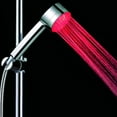 AURIGATE LED Shower Head, Shower Head with Light, 7 Color Light Automatically Changing LED Fixed