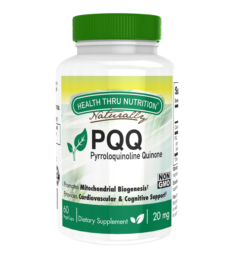 PQQ 20mg (60 Vegecaps) Pyrroloquinoline Quinone (NONGMO)