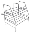 thumbnail image 2 of Atlantic Game Keeper Game Depot Wire Gaming Rack - Stand - for game console - steel wire - gloss silver - desktop, 2 of 7