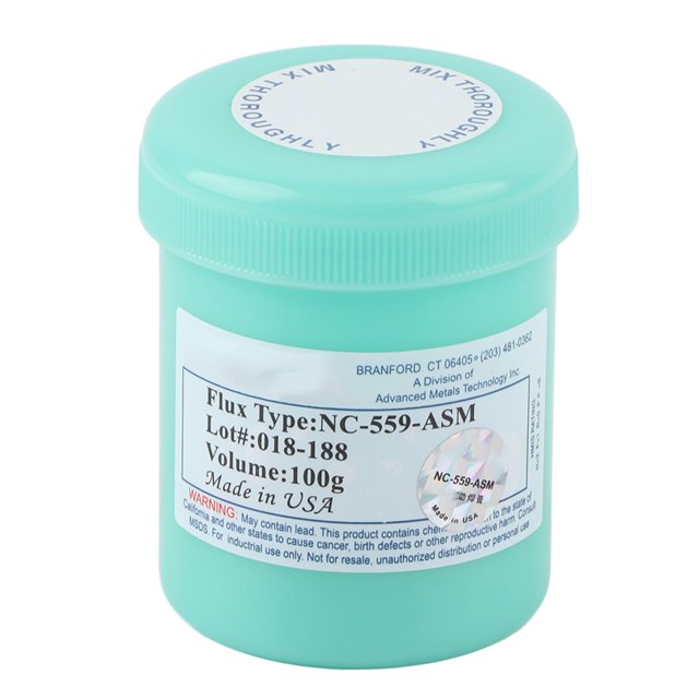 Pasta Fundente NoClean Sincero para Reparación de Teléfonos Soldadura Crema de Estaño 559 NC559ASM 28um