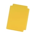 thumbnail image 2 of Separadores de tarjetas comerciales Separadores de páginas de tarjetas Divisor de clasificación de tarjetas con pestañas para cajas de almacenamiento Amarillo, 2 of 8
