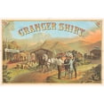 thumbnail image 2 of The Graphic Co. Lith. 14x11 Gold Ornate Wood Frame and Double Matted Museum Art Print Titled - Granger Shirt (1874), 2 of 4
