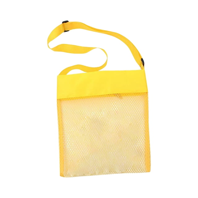 Grand Sac de Plage en Filet Couleur Sac de Plage pour Enfants Rangement de Jouets Sac en Filet Petit Sac Messager Sac de Plage pour Sable Jouets Sac en Filet pour Jouets de Plage Sac en Filet pour Jouets de Plage Sac de Jouets de Plage en Filet