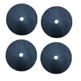 thumbnail image 1 of 4pcs Tree Mulch Rings Ground Wear-resistant Tree Mats Outdoor Simple Weed Control Protective Mat Gardening Tool Plant Care Protector 72cm * inner 8cm, 1 of 9