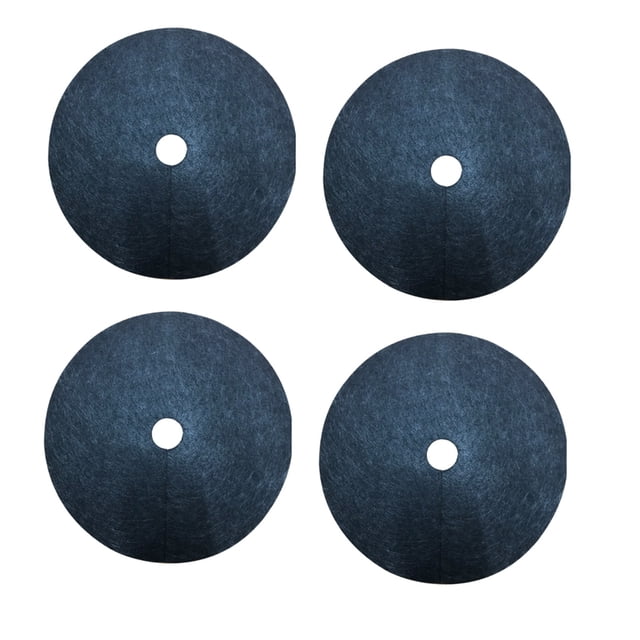 4pcs Tree Mulch Rings Ground Convenient Protective Trees Mats Outdoor Simple Weed Control Protective Mat Gardening Tool Plant Care Protector 72cm * inner 8cm