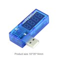 thumbnail image 2 of 3uds. Probador Cargador USB Capacidad de voltaje actual Detector de corriente de voltios digital 0-2.5A, 2 of 4