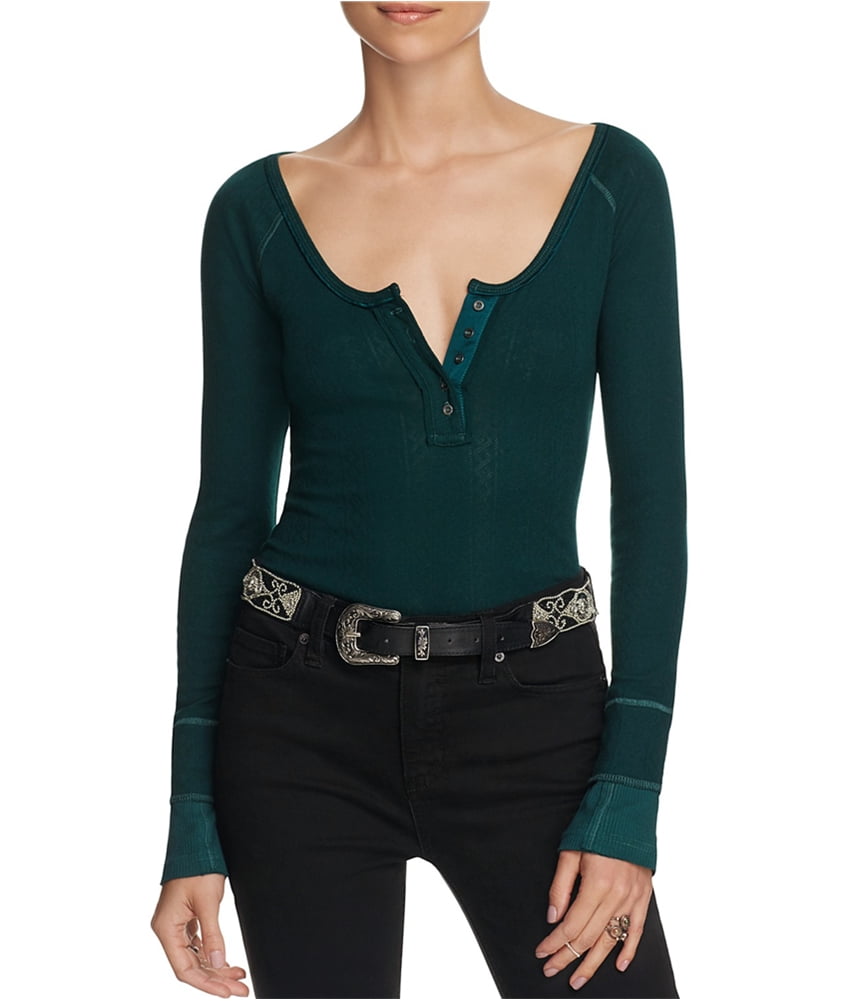Free People Womens Sugar \u0026 Spice Henley 