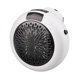 thumbnail image 1 of Calentador de escritorio Calentador espacial 900W Ahorro de energía para dormitorio Oficina (UE) Blanco, 1 of 9