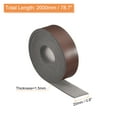 thumbnail image 2 of Leather Straps for Crafts, 1 Pack 3/4" Wide Leather Strips(Coffee), 2 of 6