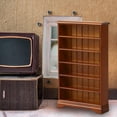 thumbnail image 6 of LeeQinersw 1/12 Dollhouse Miniatures Bookcase Gift Bedroom Decor Dolls House Mini Furniture Brown, 6 of 9