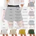 thumbnail image 3 of Yievot Dress Shorts for Women High Waist Button Summer Business Casual Office Shorts with Pockets, 3 of 8