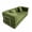 Green + Foam + Metal, variant on FENGFAN Antique Grey Convertible Corduroy 2 Seater Sofa Bed High Density Pure Sponge Wide Loveseat Sleeper Sofa 1 Pack